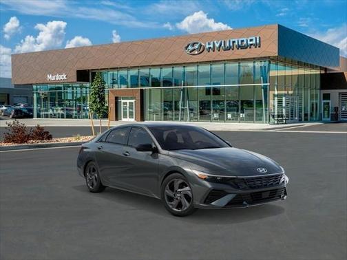 Amazon Gray 2026 Hyundai ELANTRA HEV SEL