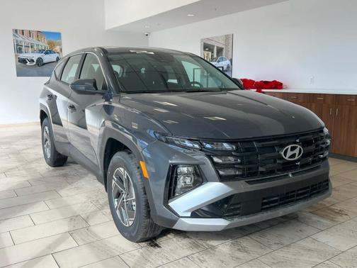 Gray 2026 Hyundai TUCSON Hybrid Blue SE