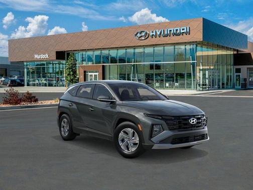 Amazon Gray 2026 Hyundai TUCSON Hybrid Blue SE