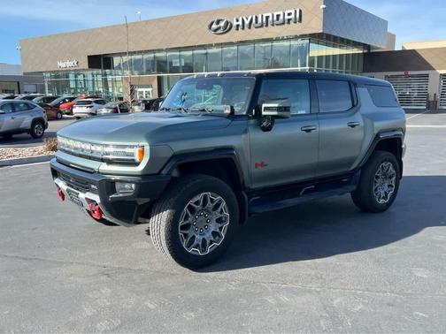 Green Matte 2024 GMC HUMMER EV SUV 3X