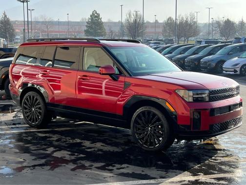 Red 2026 Hyundai SANTA FE Calligraphy