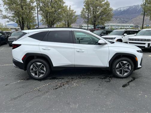 White 2026 Hyundai TUCSON Hybrid SEL