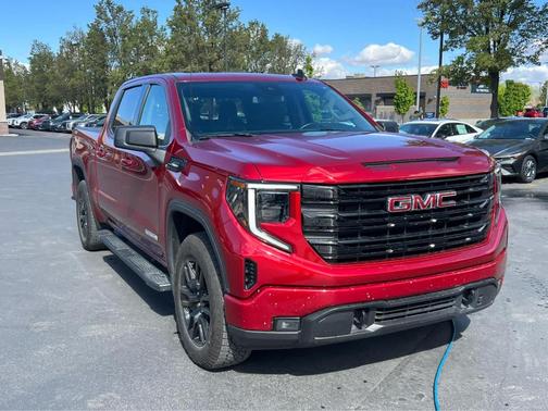 Volcanic Red 2024 GMC Sierra 1500 Elevation
