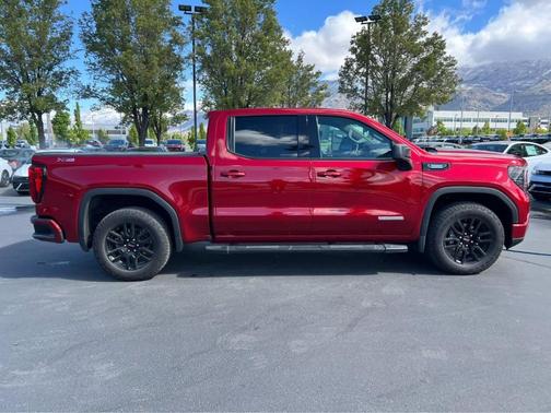 Volcanic Red 2024 GMC Sierra 1500 Elevation