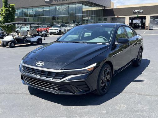 Black 2026 Hyundai ELANTRA SEL Sport