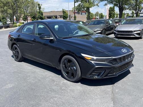 Black 2026 Hyundai ELANTRA SEL Sport