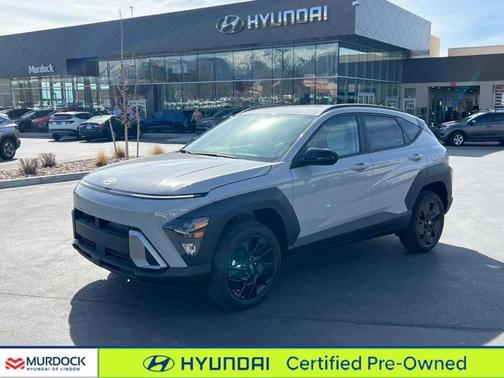 Cyber Gray Metallic 2026 Hyundai KONA SEL Sport