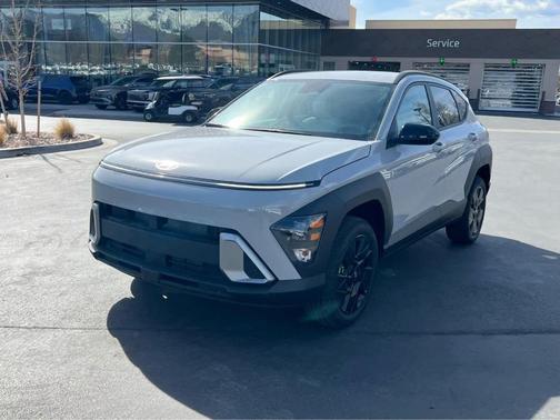 Cyber Gray Metallic 2026 Hyundai KONA SEL Sport