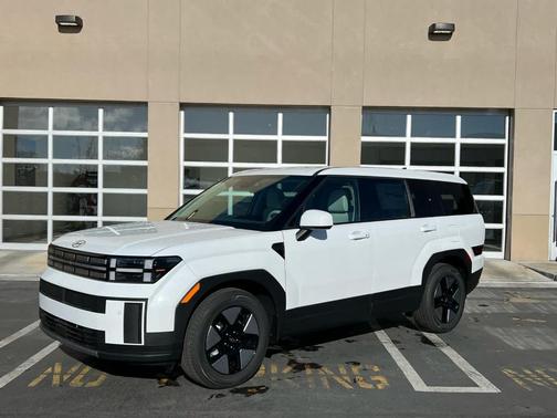 White 2026 Hyundai SANTA FE HEV SE