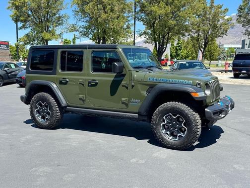 Sarge Green Clearcoat 2023 Jeep Wrangler 4xe Rubicon