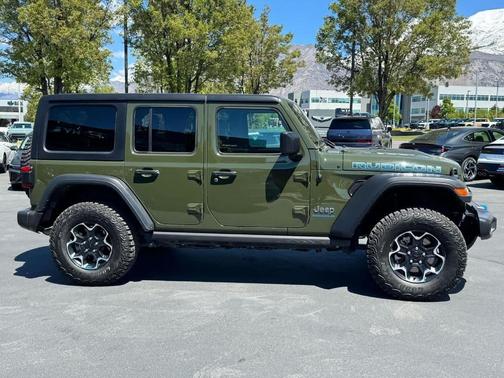 Sarge Green Clearcoat 2023 Jeep Wrangler 4xe Rubicon