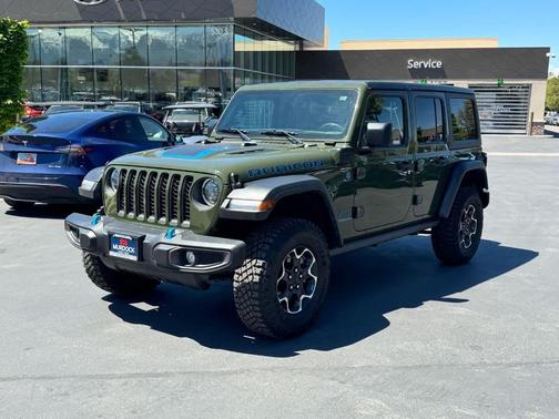 Sarge Green Clearcoat 2023 Jeep Wrangler 4xe Rubicon