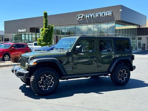 Sarge Green Clearcoat 2023 Jeep Wrangler 4xe Rubicon
