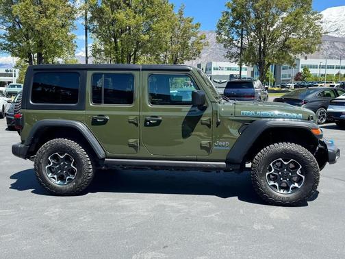 Sarge Green Clearcoat 2023 Jeep Wrangler 4xe Rubicon
