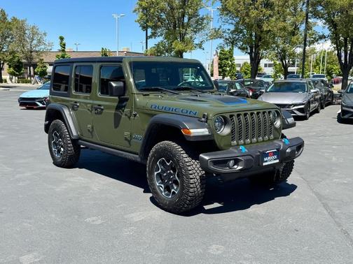 Sarge Green Clearcoat 2023 Jeep Wrangler 4xe Rubicon