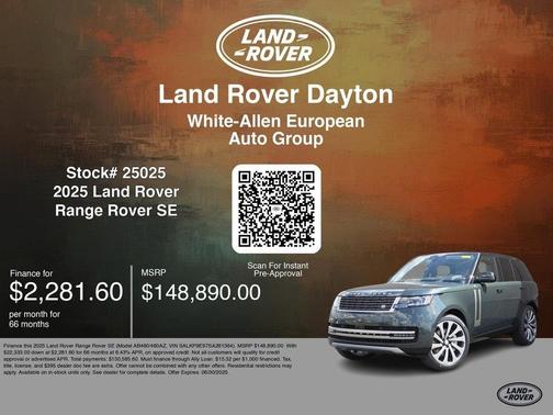 2025 Land Rover Range Rover P530 SE
