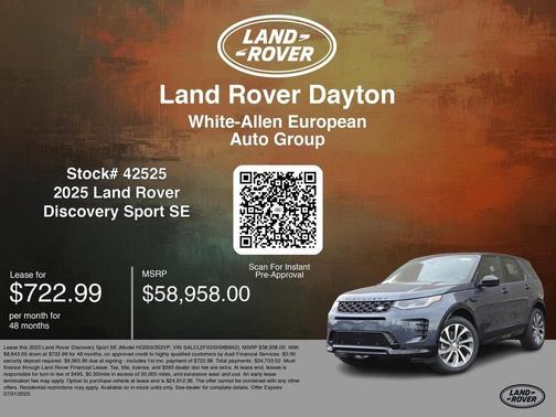 2025 Land Rover Discovery Sport Dynamic SE