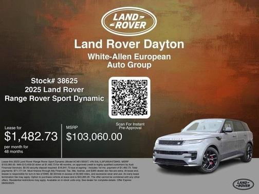 2025 Land Rover Range Rover Sport P400 Dynamic SE