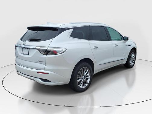 White Frost Tri-Coat 2022 Buick Enclave Avenir