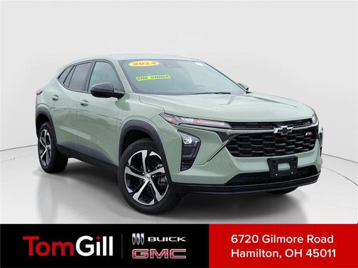 Green 2024 Chevrolet Trax 1RS