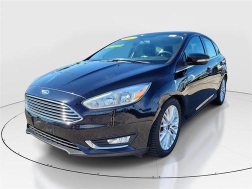 Shadow Black 2017 Ford Focus Titanium