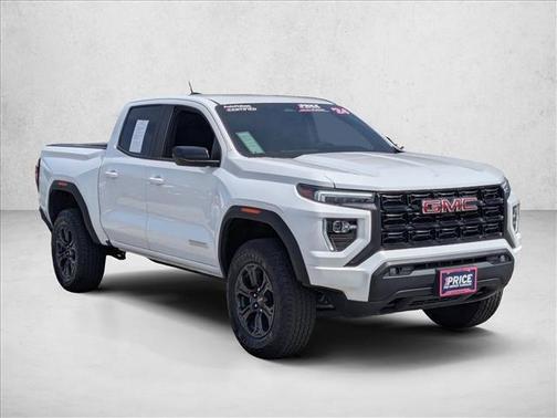 Summit White 2024 GMC Canyon Elevation