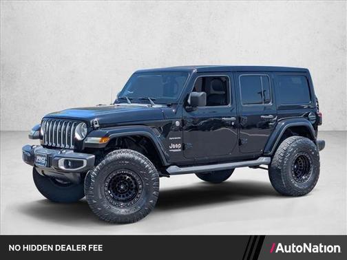 Black Clearcoat 2020 Jeep Wrangler Unlimited Sahara