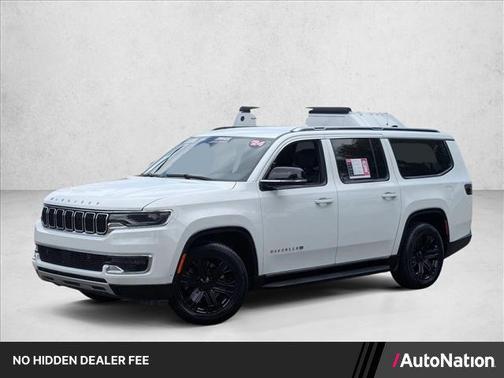 Bright White Clearcoat 2024 Jeep Wagoneer L Series II 4x4