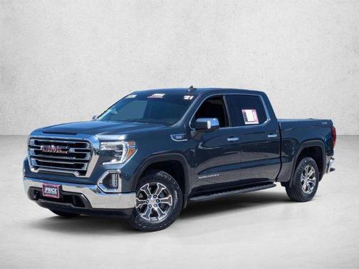 Dark Sky Metallic 2021 GMC Sierra 1500 SLT
