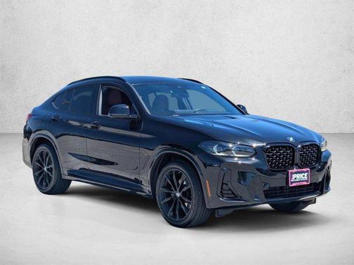 Black Sapphire Metallic 2023 BMW X4 xDrive30i