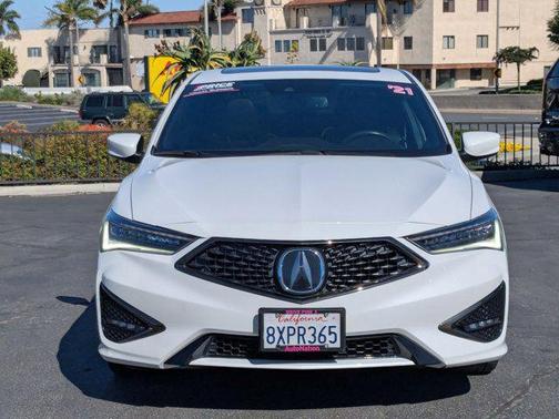 Platinum White Pearl 2021 Acura ILX Premium & A-SPEC Packages