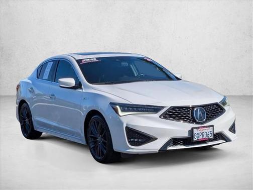 Platinum White Pearl 2021 Acura ILX Premium & A-SPEC Packages