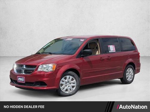 Deep Cherry Red Crystal Pearlcoat 2016 Dodge Grand Caravan AVP/SE