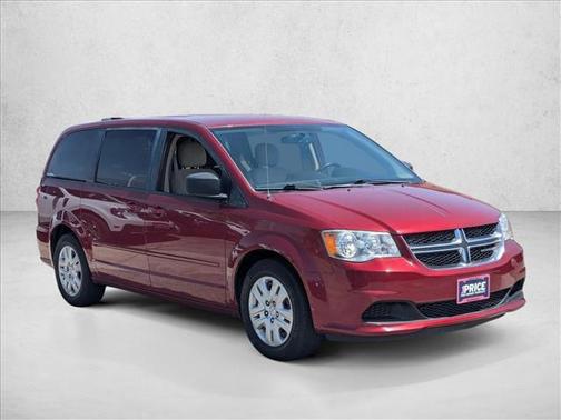 Deep Cherry Red Crystal Pearlcoat 2016 Dodge Grand Caravan AVP/SE