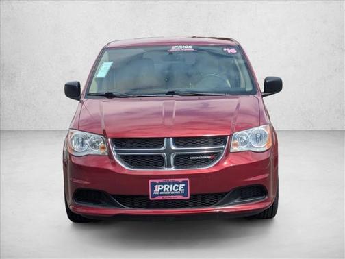 Deep Cherry Red Crystal Pearlcoat 2016 Dodge Grand Caravan AVP/SE