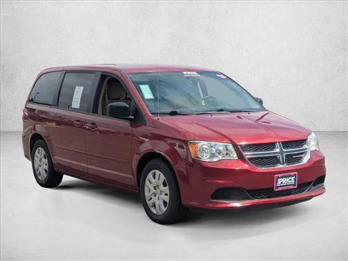 Deep Cherry Red Crystal Pearlcoat 2016 Dodge Grand Caravan AVP/SE