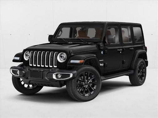Black Clearcoat 2023 Jeep Wrangler 4xe Sahara