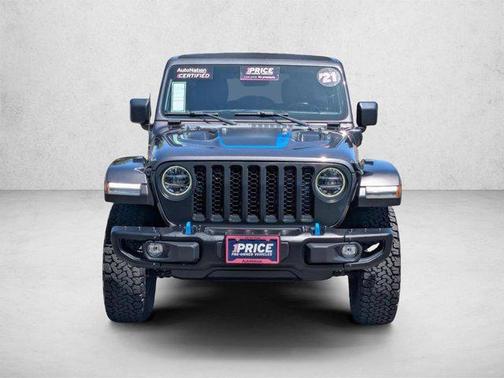 Granite Crystal Metallic Clearcoat 2021 Jeep Wrangler Unlimited 4xe Rubicon