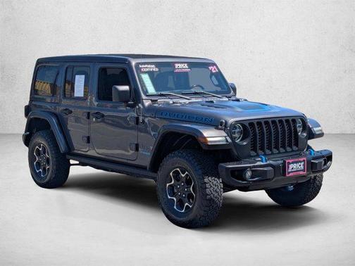 Granite Crystal Metallic Clearcoat 2021 Jeep Wrangler Unlimited 4xe Rubicon