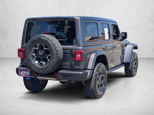 Granite Crystal Metallic Clearcoat 2021 Jeep Wrangler Unlimited 4xe Rubicon