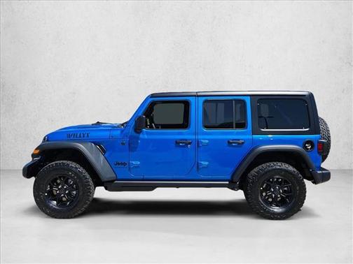 Hydro Blue Pearlcoat 2027 Jeep Wrangler Willys