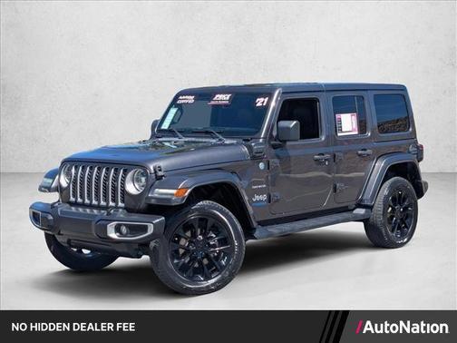 Granite Crystal Metallic Clearcoat 2021 Jeep Wrangler Unlimited 4xe Sahara