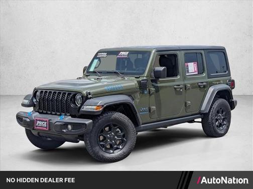 Sarge Green Clearcoat 2023 Jeep Wrangler 4xe Base
