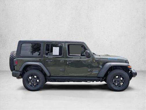Sarge Green Clearcoat 2023 Jeep Wrangler 4xe Base