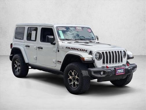 Bright White Clearcoat 2021 Jeep Wrangler Unlimited Rubicon