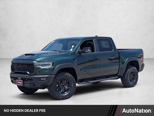 Serrano Green Metallic 2026 RAM 1500 RHO Crew Cab 4x4 5'7' Box