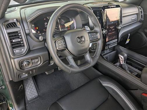 Serrano Green Metallic 2026 RAM 1500 RHO Crew Cab 4x4 5'7' Box