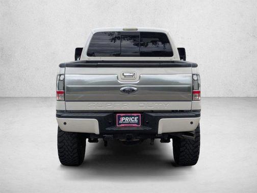 White Platinum Metallic Tri-Coat 2015 Ford F-350 Platinum