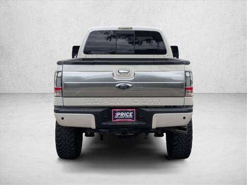 White Platinum Metallic Tri-Coat 2015 Ford F-350 Platinum
