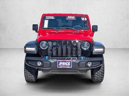 Firecracker Red Clearcoat 2023 Jeep Wrangler 4xe Base